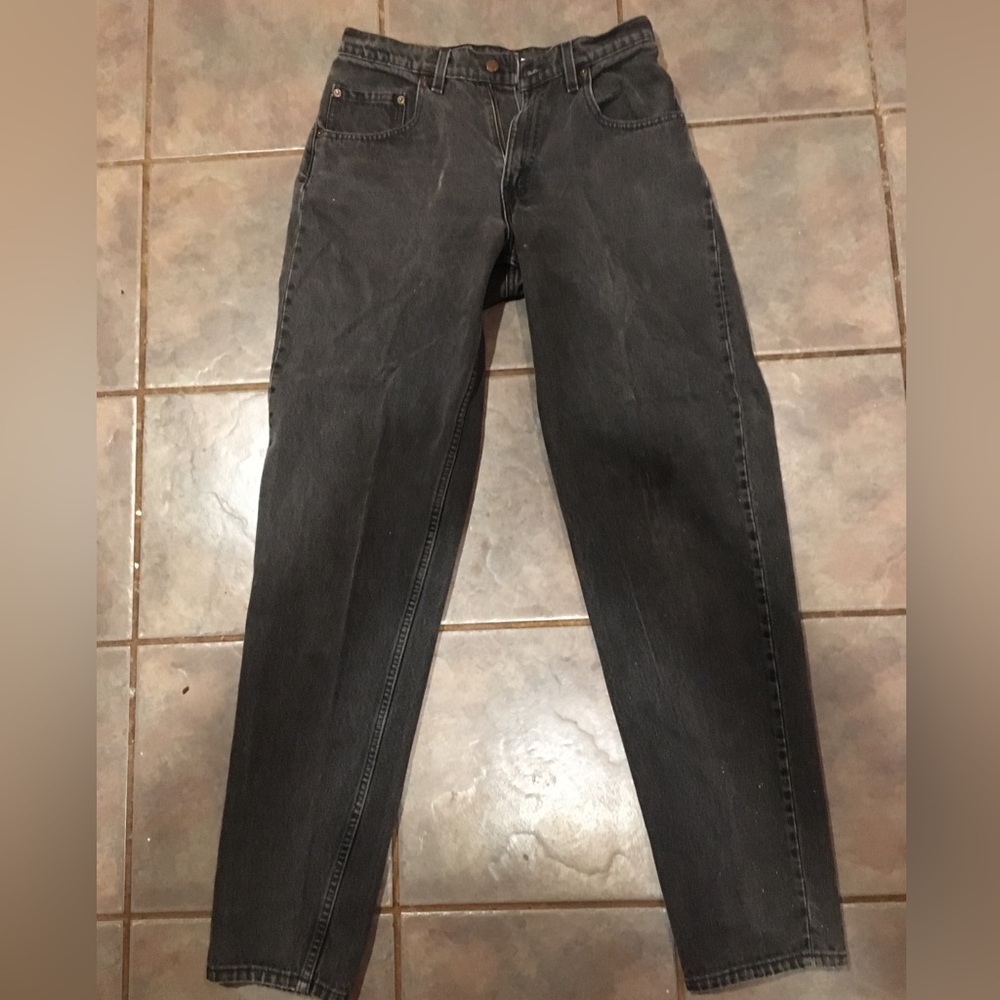Mens Black Levi’s 560 jeans